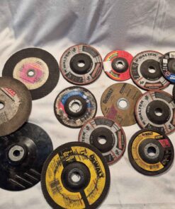 Assorted grinder blades etc