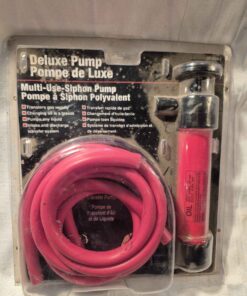 Deluxe siphon pump