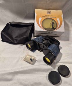 Binoculars with case and box