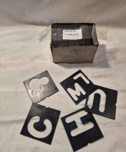 Router letters and numbers