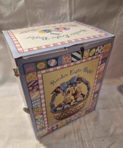 Porcelain Easter basket