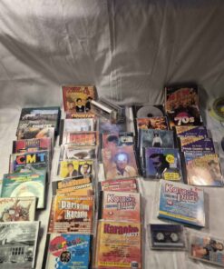 Mostly country CDs cassettes etc