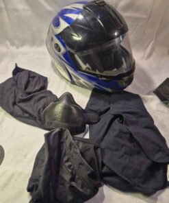 Snowmobile helmet and accessories