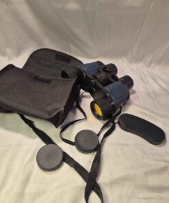 Binoculars with storage bag