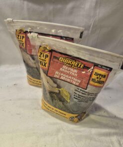 Qty 2 small bags quickcrete