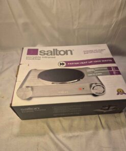 Salton infrared stove top