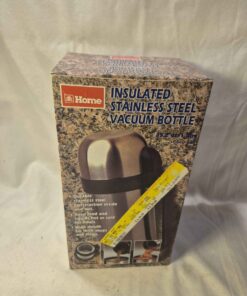 Insulated stainless steel vacuum bottle