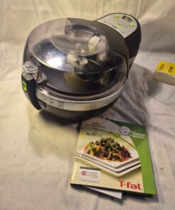 Air fryer with manual