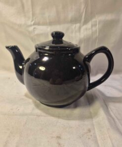 Black teapot