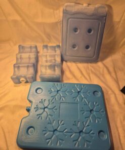Assorted reusable ice packs