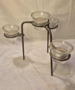 4 candle tea light holder