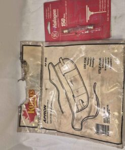 Kunys apron and halogen bulb