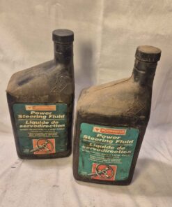 Qty 2 power steering fluid 1 feels full 1 partial