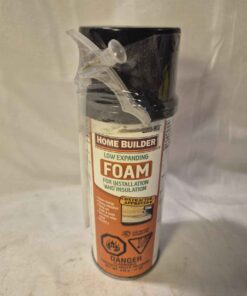 Home builder low expanding foam