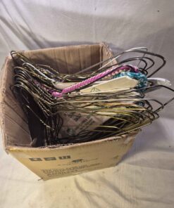 Assorted clothes hangers