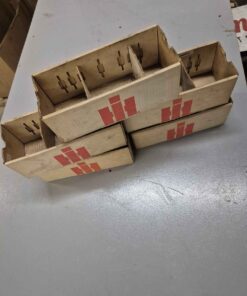 Collector's dream quantity, 5 genuine iH branded parts bins