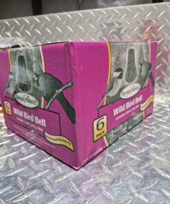 Pack of six wild bird bells