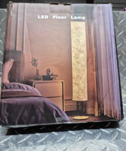 LED floor lamp distress packaging