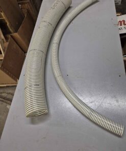 Qty 2 assorted lengths of clear flexible pipe
