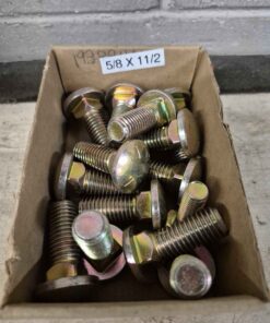 Joblot 5/8×1-1/2 carriage bolts