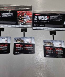 Qty 5 assorted case iH promo items