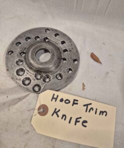 Hoof trimmer knife