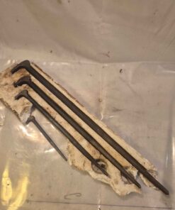 Set of 4 pry bars