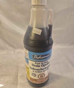 Professional fast acting drain opener