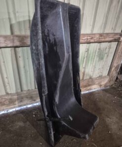 Plastic snow downhill racer