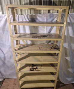 8 tier metal shelf