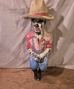 Garden statue Fisher boy