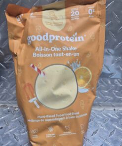 Good protein orange flavor all-in-one shake date is current