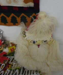 Christmas hanging bag, Window dressings & more.