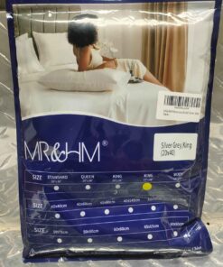 MR and HM king size pillowcase