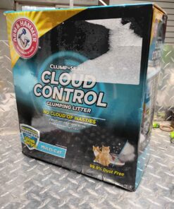 Cloud control cat litter