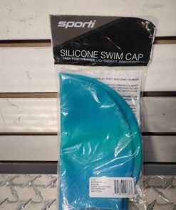 Silicone swim cap