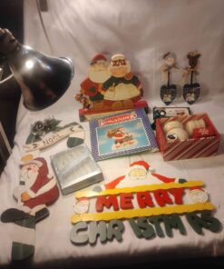 Assorted Christmas decorations