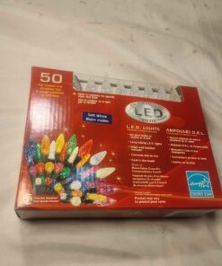 Pack of 50 soft white Christmas lights