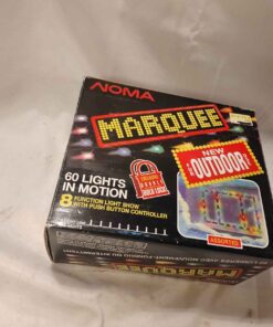 Noma Marquee 60 lights in motion