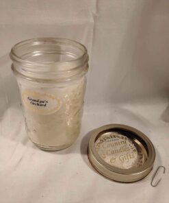 Grandpa's orchard candle slightly used