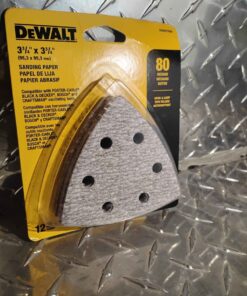 Dewalt pack of 12 sanding discs
