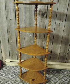 5 tier Wood corner display