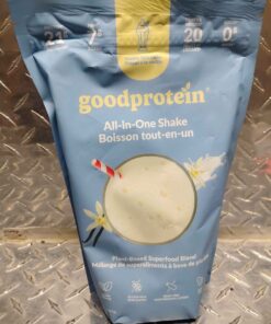 Good protein French vanilla all-in-one shake date is current