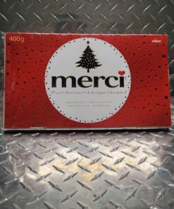 Merci Christmas tree design box 400 g.... beyond BB Date