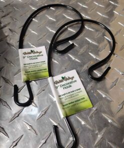 Qty 2 ...9" decorative hooks