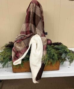 Cozy Blanket with Basket