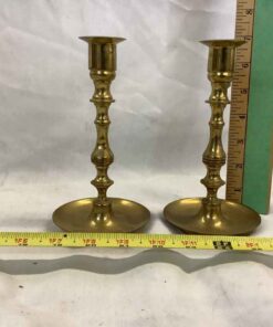 Brass Candle Holders (2)