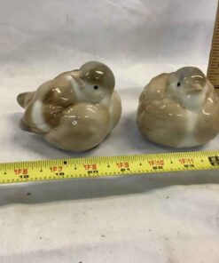 Pair of Porcelain Birds