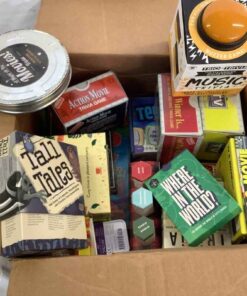 Box of Trivia Games