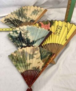 Hand painted Folding Fans (4)